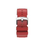 Satin Red Watch Strap
