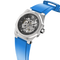 Silver • Blue Strap