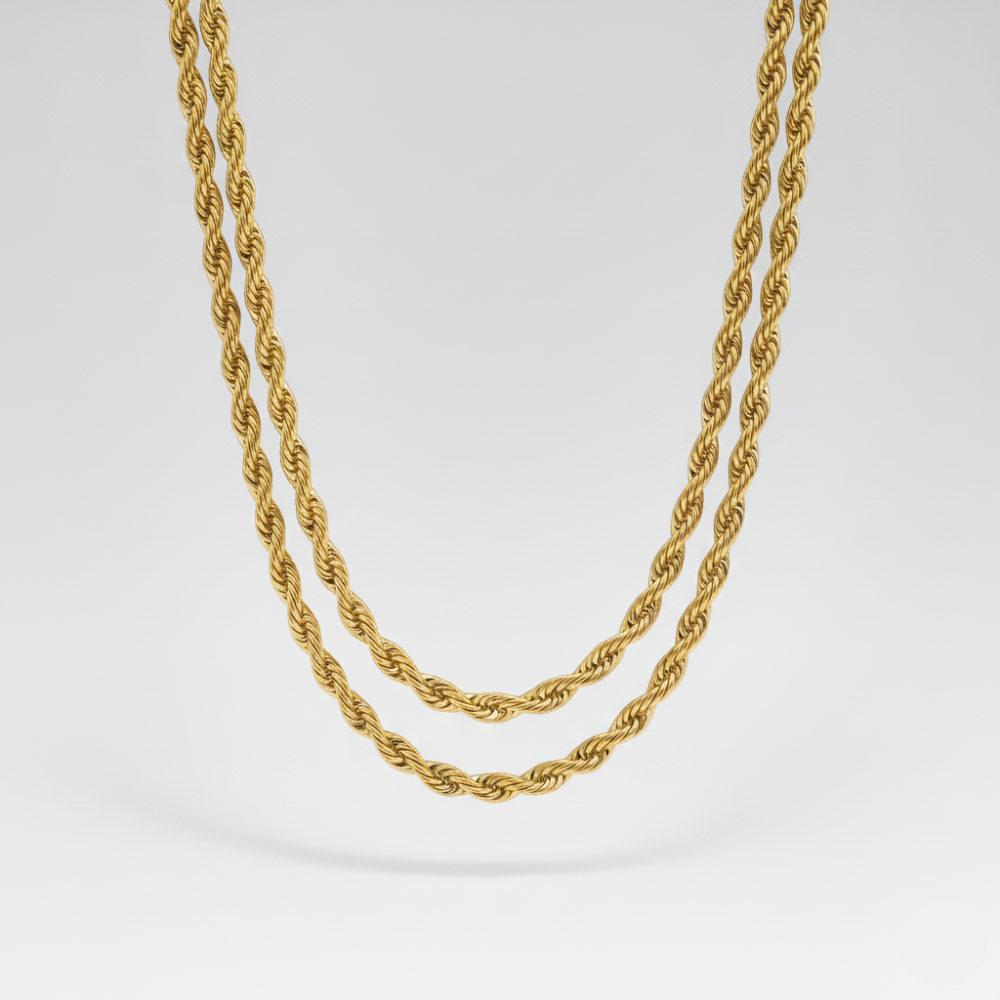 4mm Rope Chain Stack