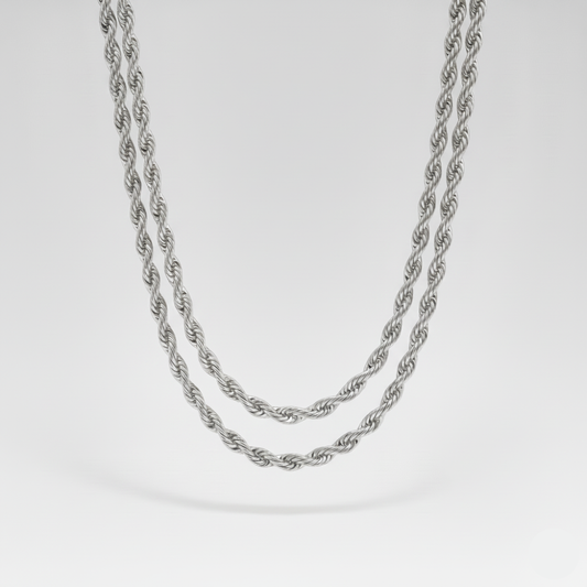 4mm Rope Chain Stack