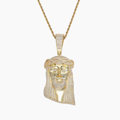 Jesus Piece Pendant - Large